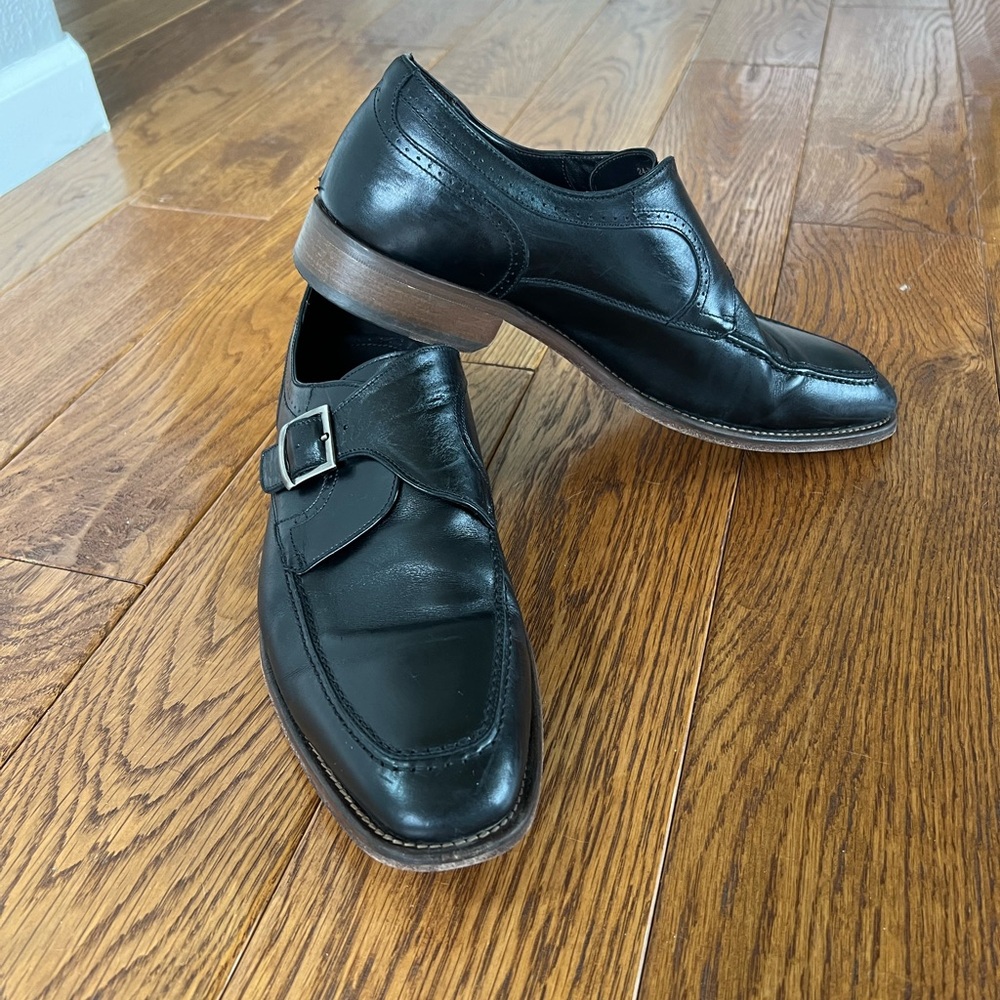 Johnston and Murphy monk strap shoes